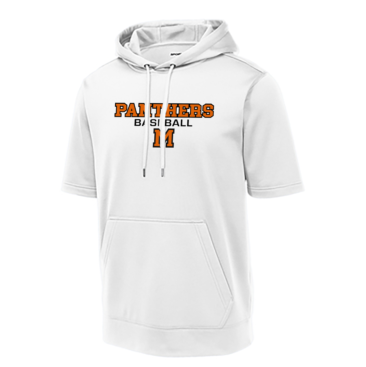 Marlboro HS Baseball Sport-Wick Fleece Short Sleeve Hoodie