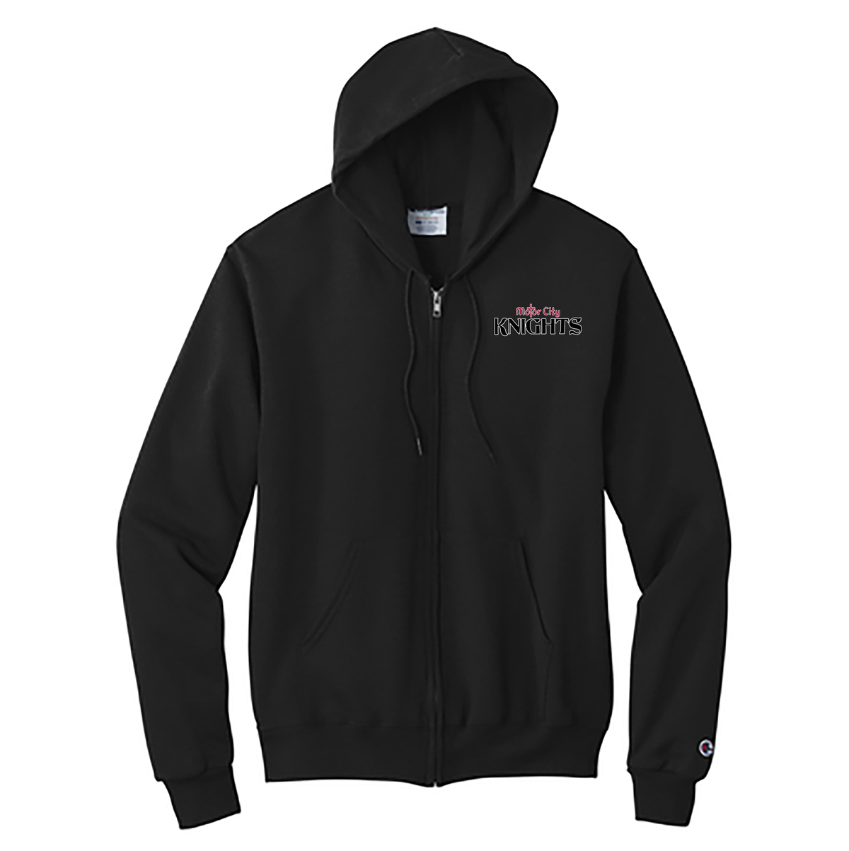 Motor City Knights Lacrosse Champion Full Zip Sweatshirt