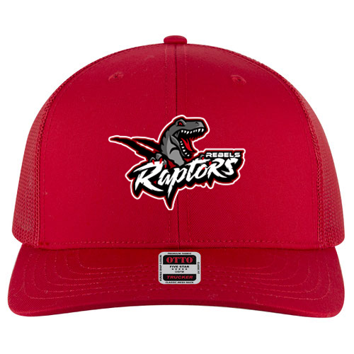 Rebels Raptors Mid Profile Mesh Back Trucker Hat