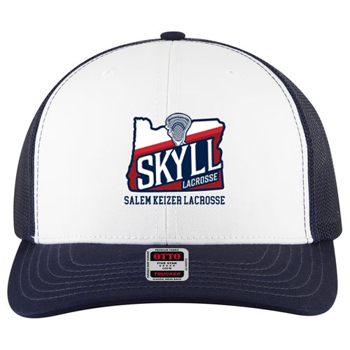 Salem Keizer Youth Lacrosse League Mid Profile Mesh Back Trucker Hat