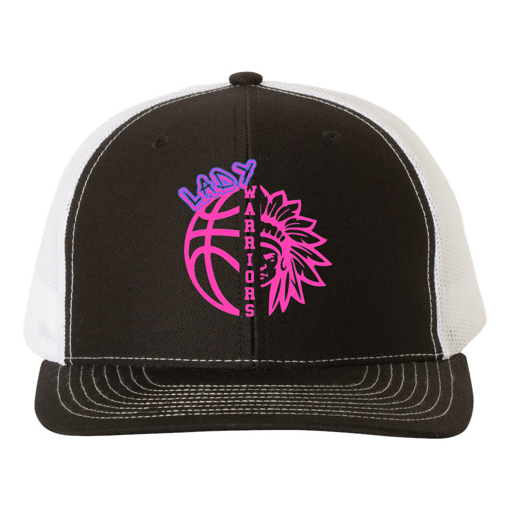 NMB Lady Warriors Basketball Snapback Trucker Cap