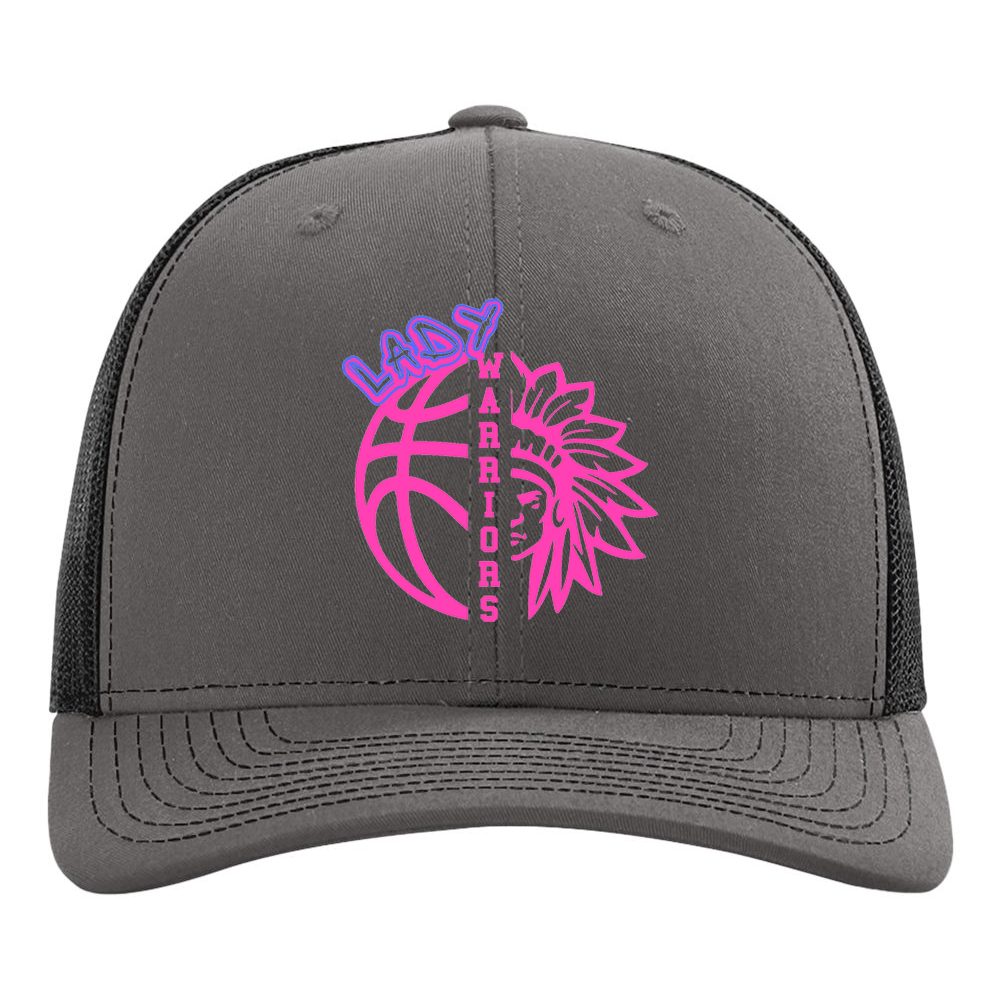 NMB Lady Warriors Basketball Snapback Trucker Cap
