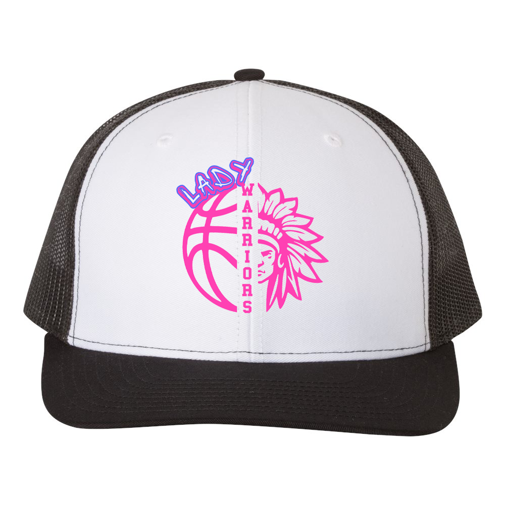 NMB Lady Warriors Basketball Snapback Trucker Cap