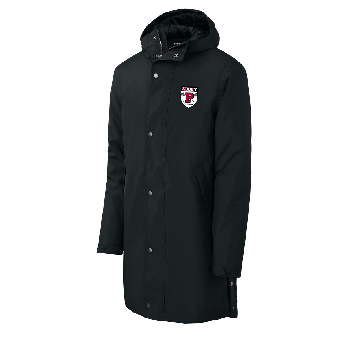 Portsmouth Abbey Lacrosse Sport-Tek Waterproof Insulated Sideline Parka