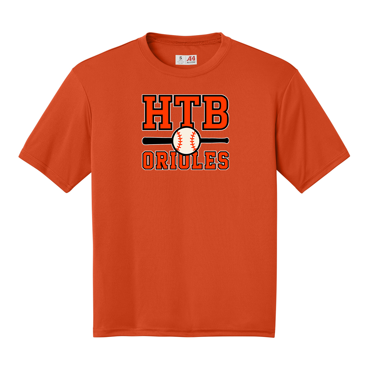 Hayes Travel Baseball A4 Cooling Performance Crew