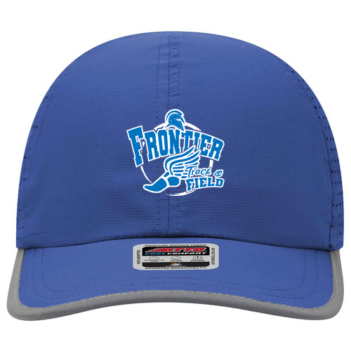 Frontier Track & Field Reflective 6 Panel Running Hat