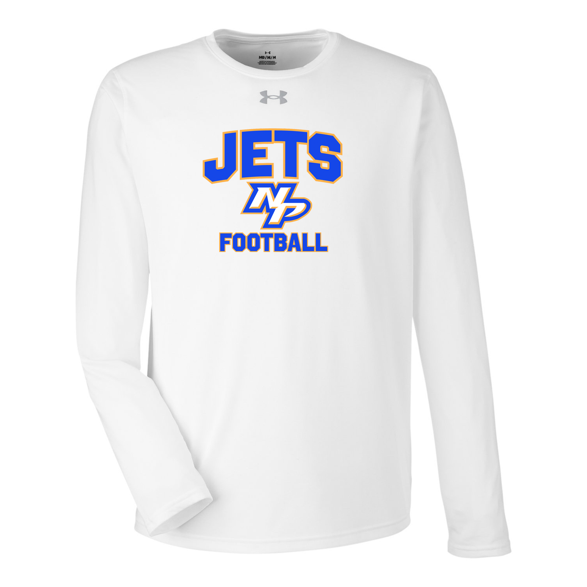 North Providence Jets Football Under Armour Team Tech Long-Sleeve T-Shirt