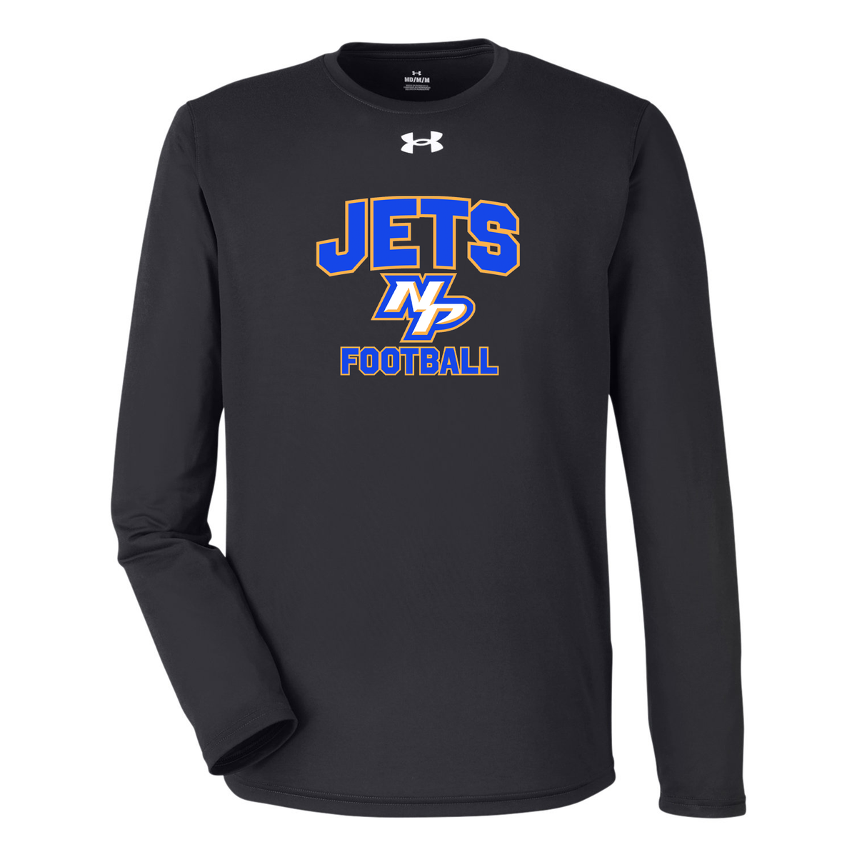 North Providence Jets Football Under Armour Team Tech Long-Sleeve T-Shirt