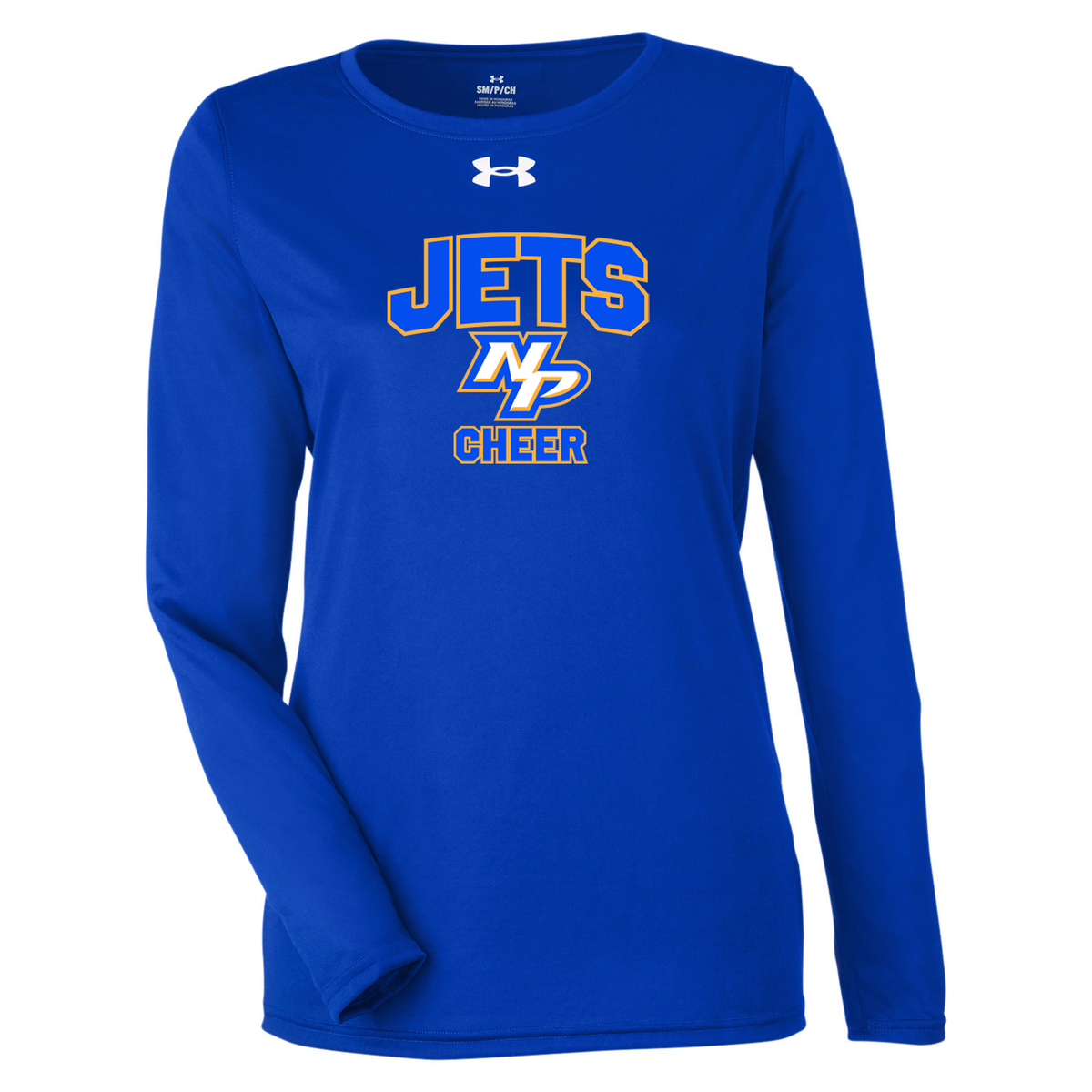 North Providence Jets Cheerleading Under Armour Ladies Tech Long Sleeve Tee