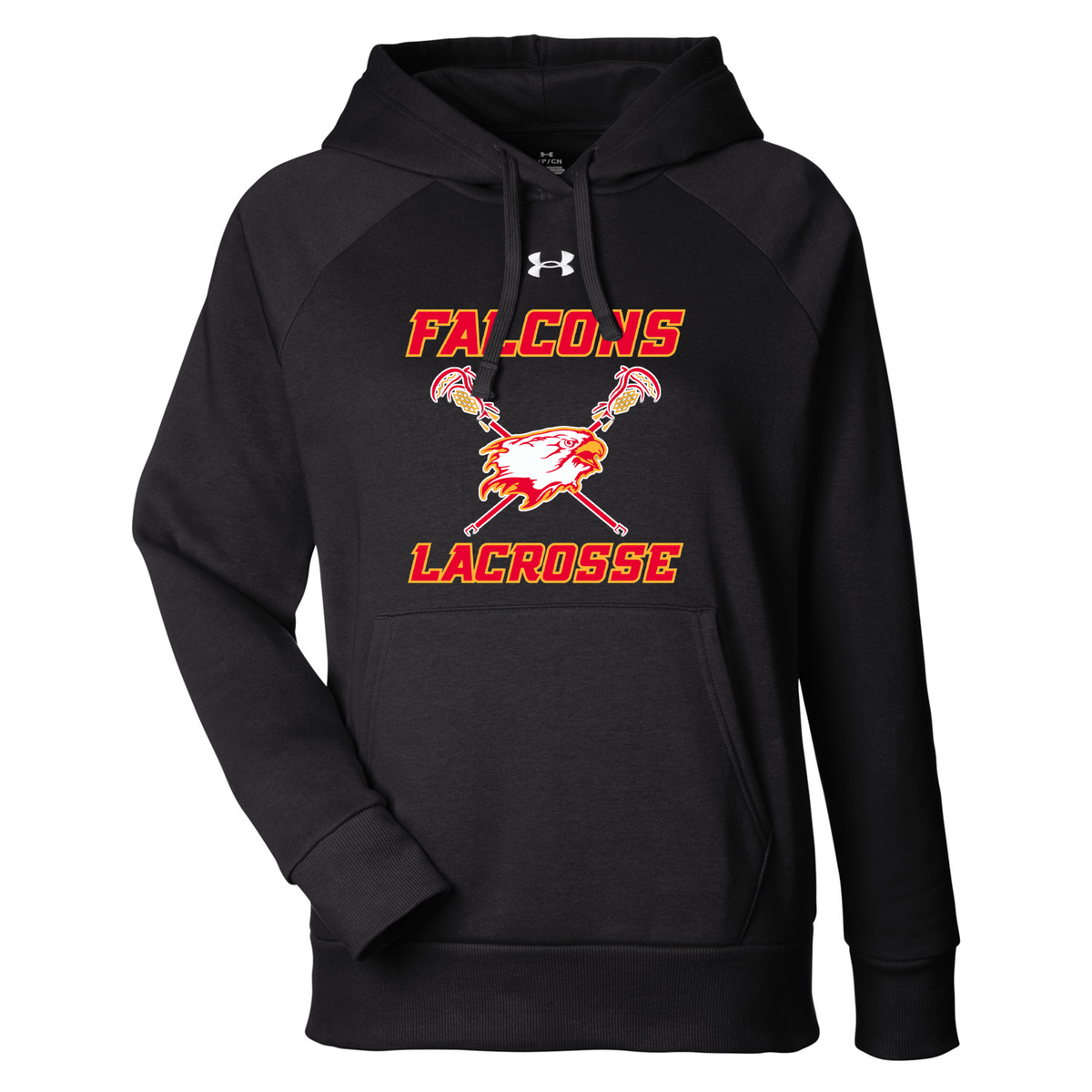 Falcons Lacrosse Club Under Armour Ladies' Rival Fleece Hooded Sweatshirt