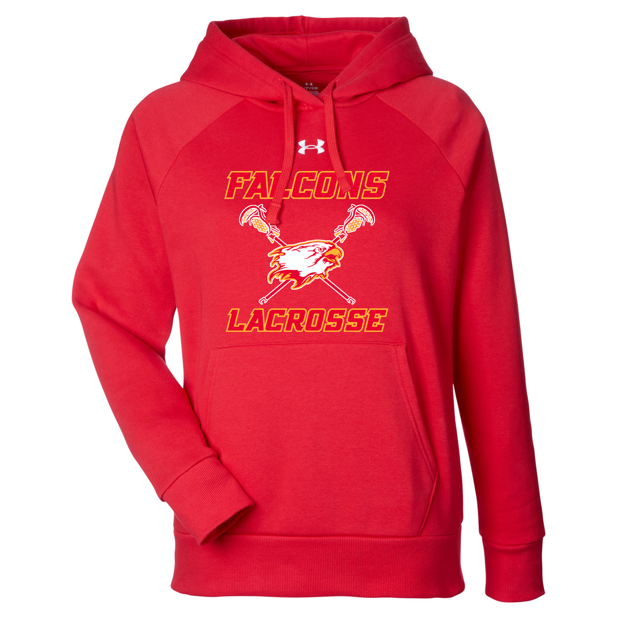 Falcons Lacrosse Club Under Armour Ladies' Rival Fleece Hooded Sweatshirt