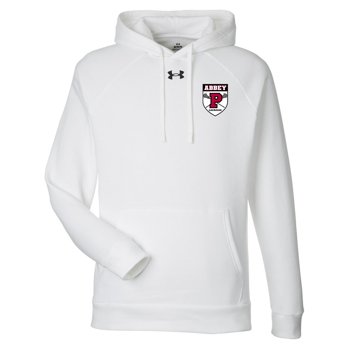 Portsmouth Abbey Lacrosse Under Armour Rival Pullover Hooded Sweatshirt - Embroidered