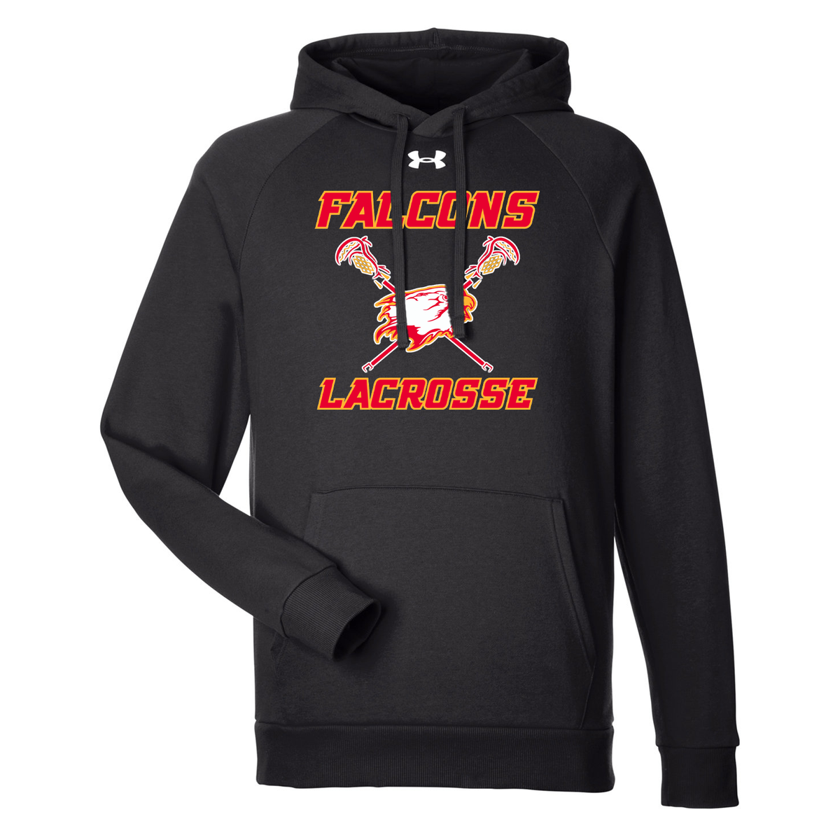 Falcons Lacrosse Club Under Armour Men's Rival Pullover Hooded Sweatshirt