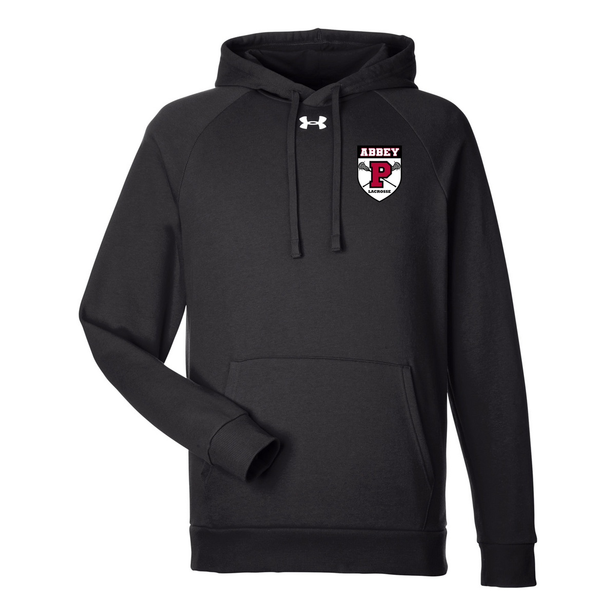 Portsmouth Abbey Lacrosse Under Armour Rival Pullover Hooded Sweatshirt - Embroidered