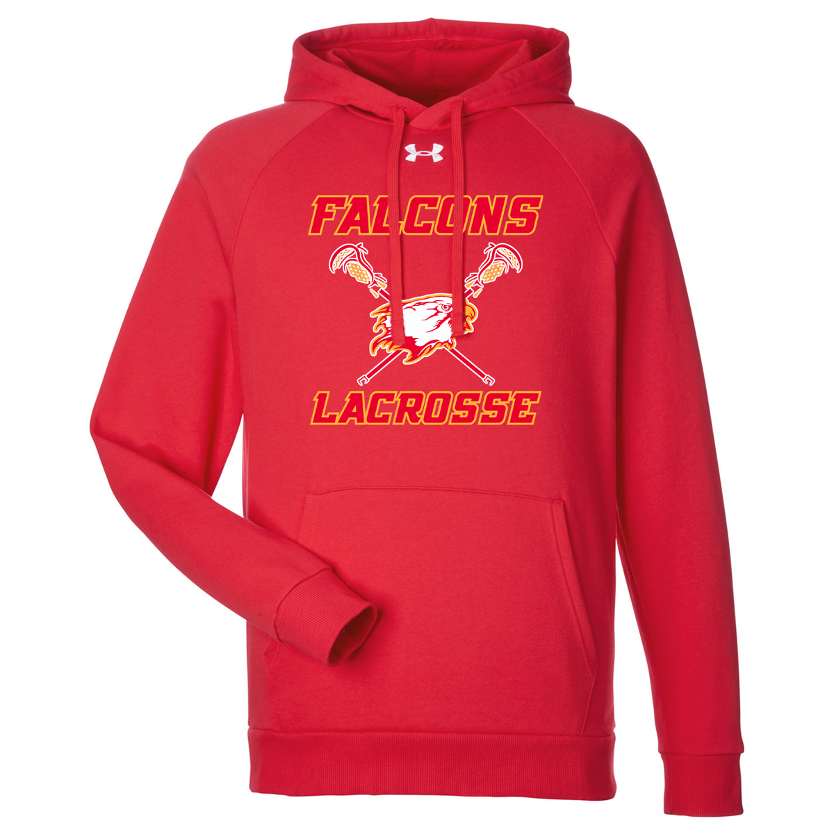 Falcons Lacrosse Club Under Armour Men's Rival Pullover Hooded Sweatshirt