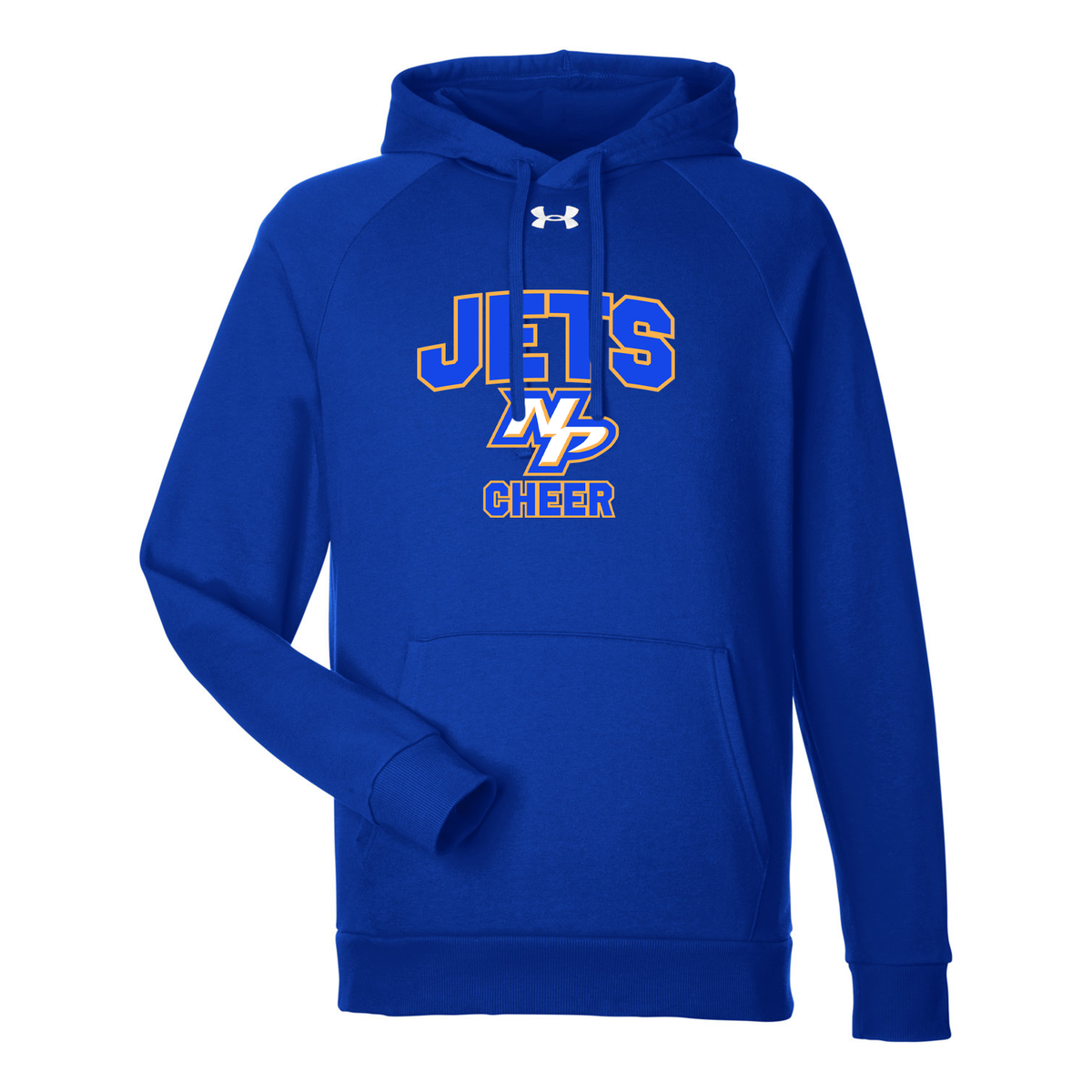North Providence Jets Cheerleading Under Armour Men's Rival Pullover Hooded Sweatshirt