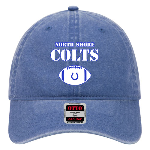 North Shore Colts Football Cheer Low Profile Dad Hat