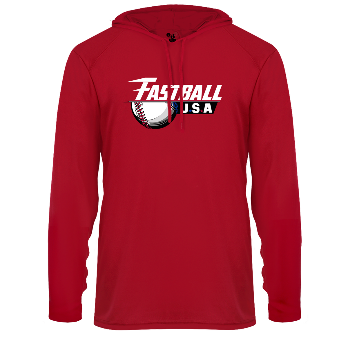 Fastball USA Academy Baseball B-Core Long Sleeve Hooded Tee