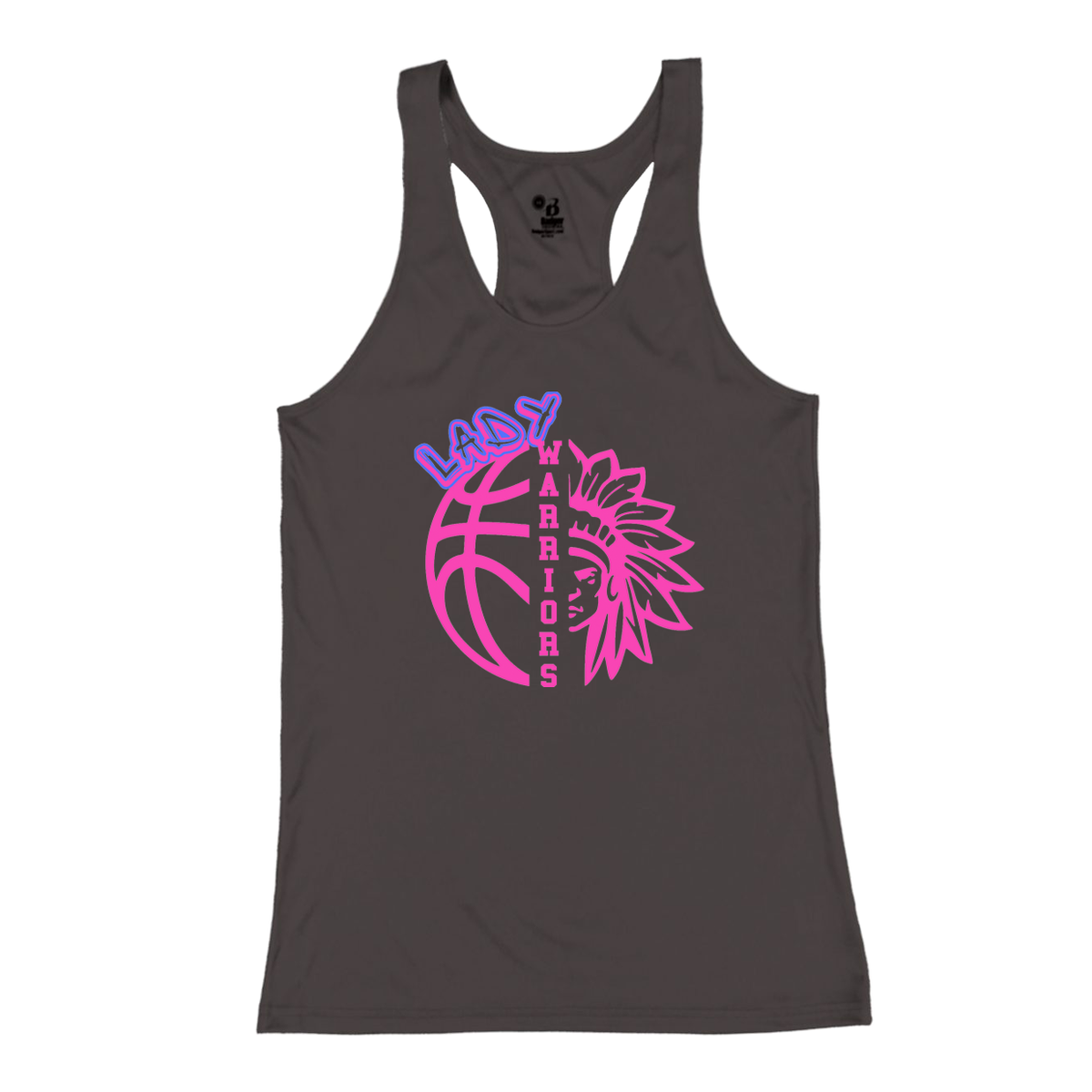 NMB Lady Warriors Basketball Women's B-Core Racerback Tank