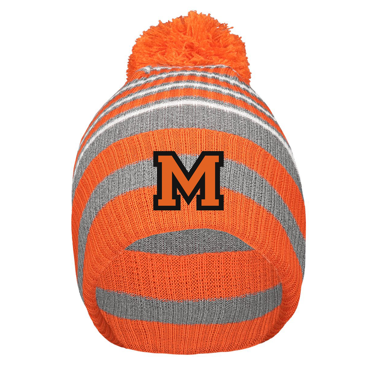 Marlboro HS Baseball Spirit Pom Beanie