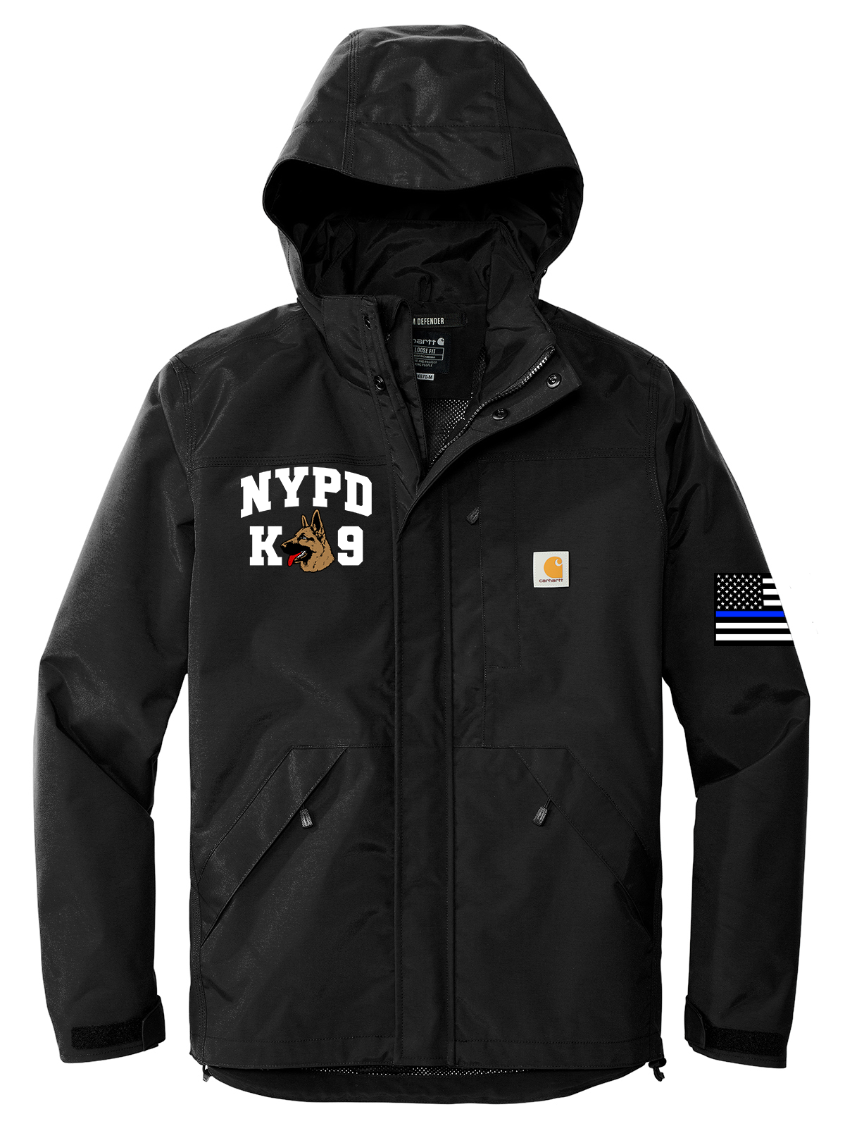 NYPD Transit K9 Carhartt Storm Defender Shoreline Jacket