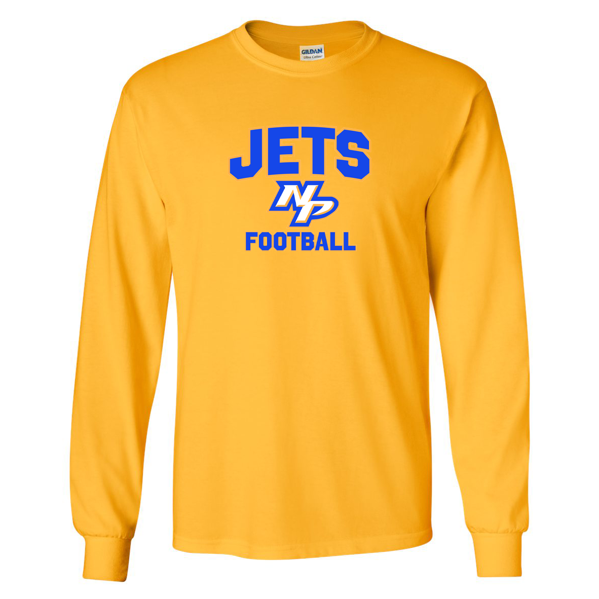 North Providence Jets Football Ultra Cotton Long Sleeve Shirt