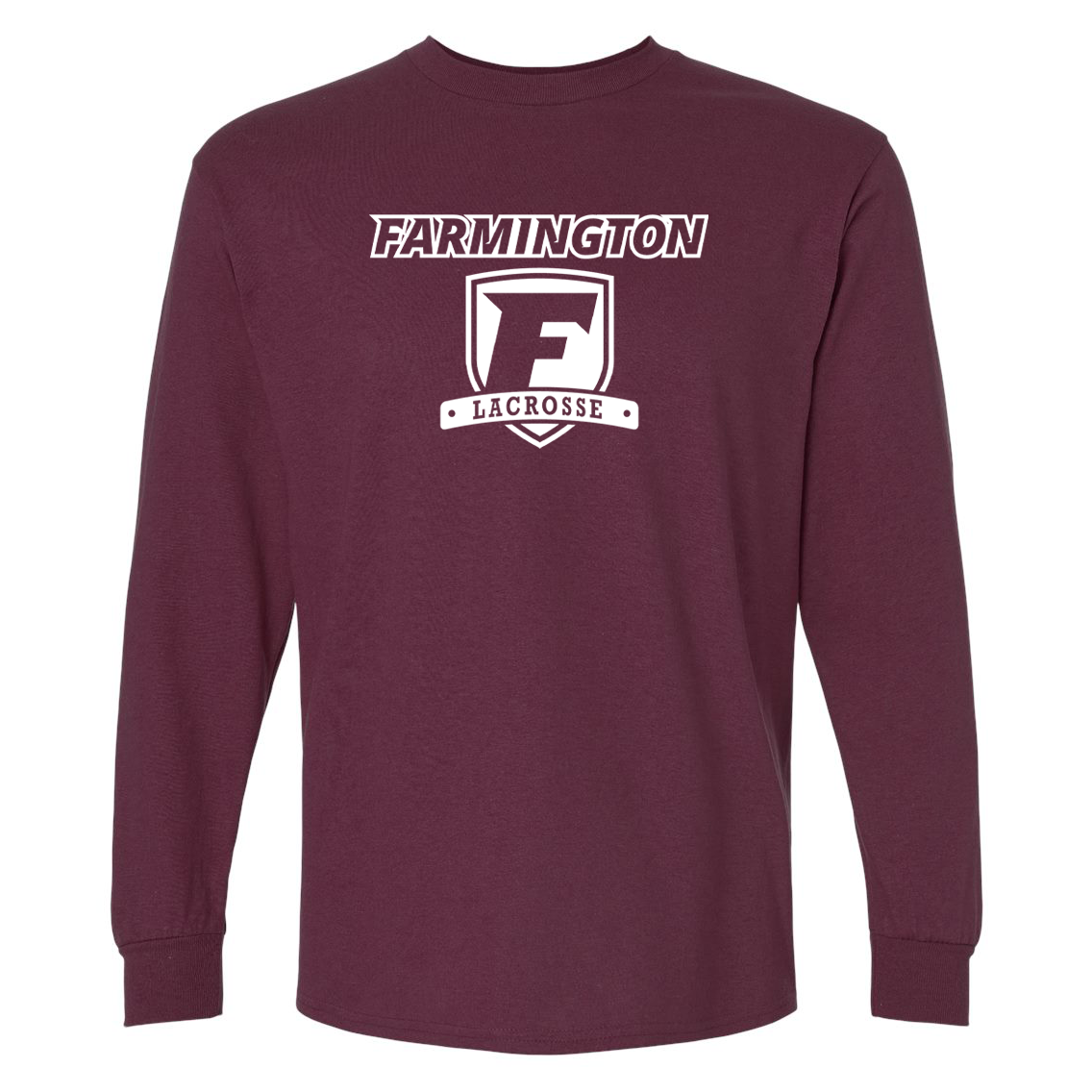 Farmington Lacrosse Ultra Cotton Long Sleeve Shirt
