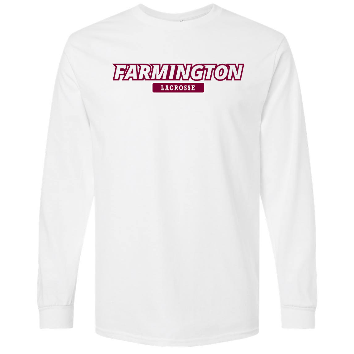 Farmington Lacrosse Ultra Cotton Long Sleeve Shirt