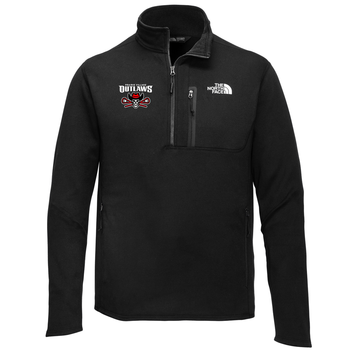 Prairie Village Outlaws Lacrosse The North Face Skyline 1/2-Zip Fleece