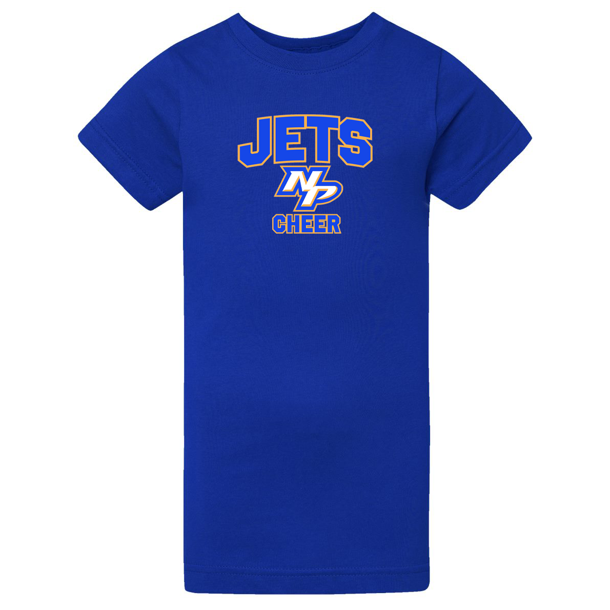 North Providence Jets Cheerleading Girl's Fine Jersey Tee