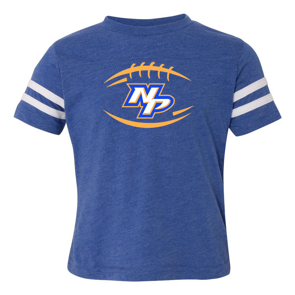 North Providence Jets Football Toddler Football Fine Jersey Tee