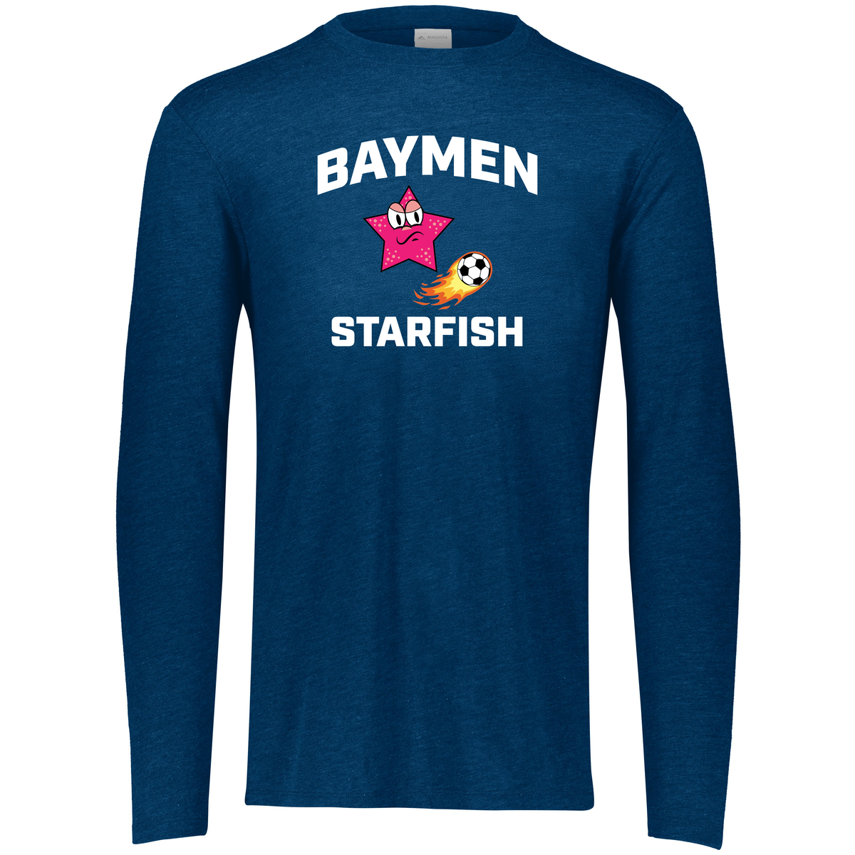 Baymen Starfish U12 Tri-Blend Long Sleeve Crew