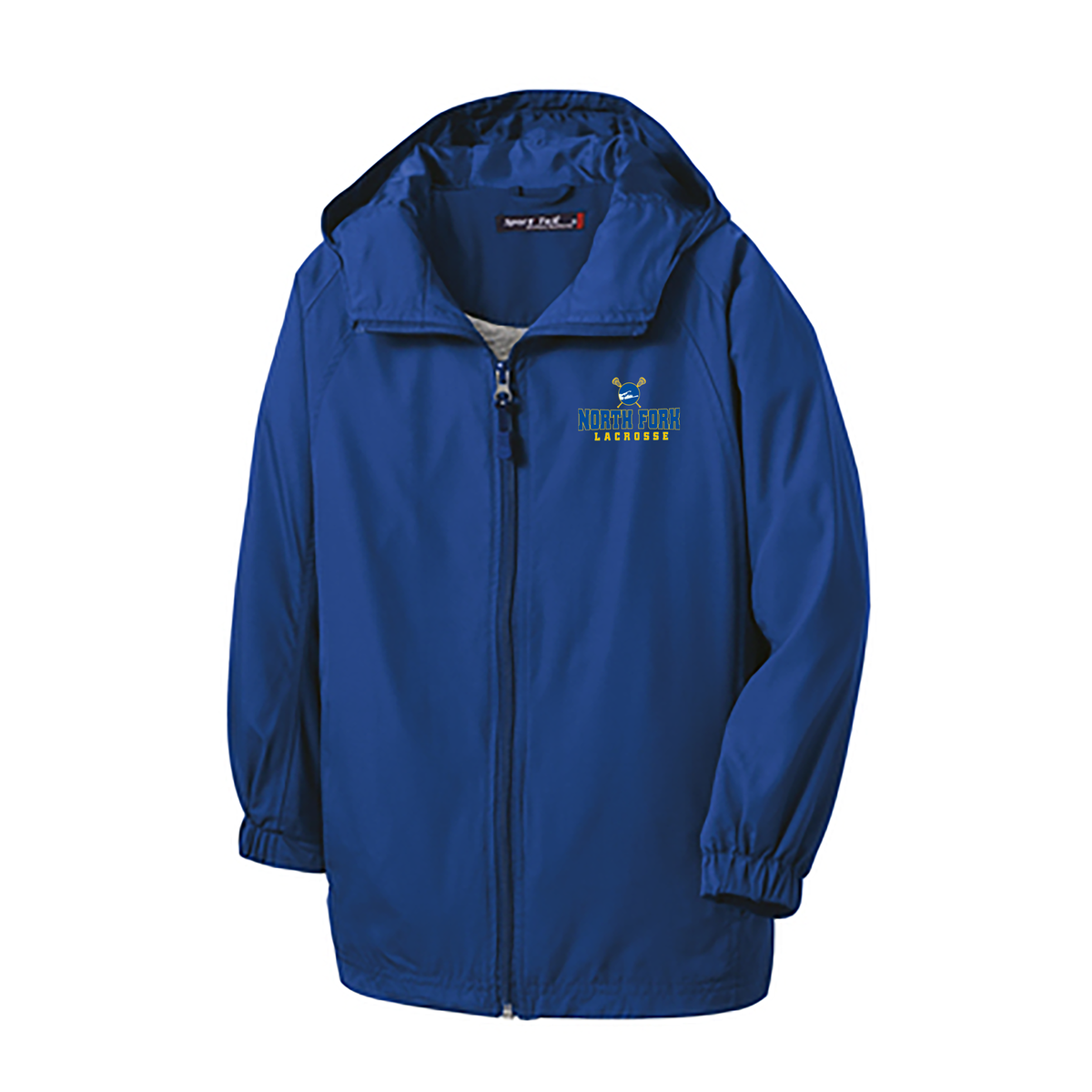 North Fork Lacrosse Hooded Raglan Jacket