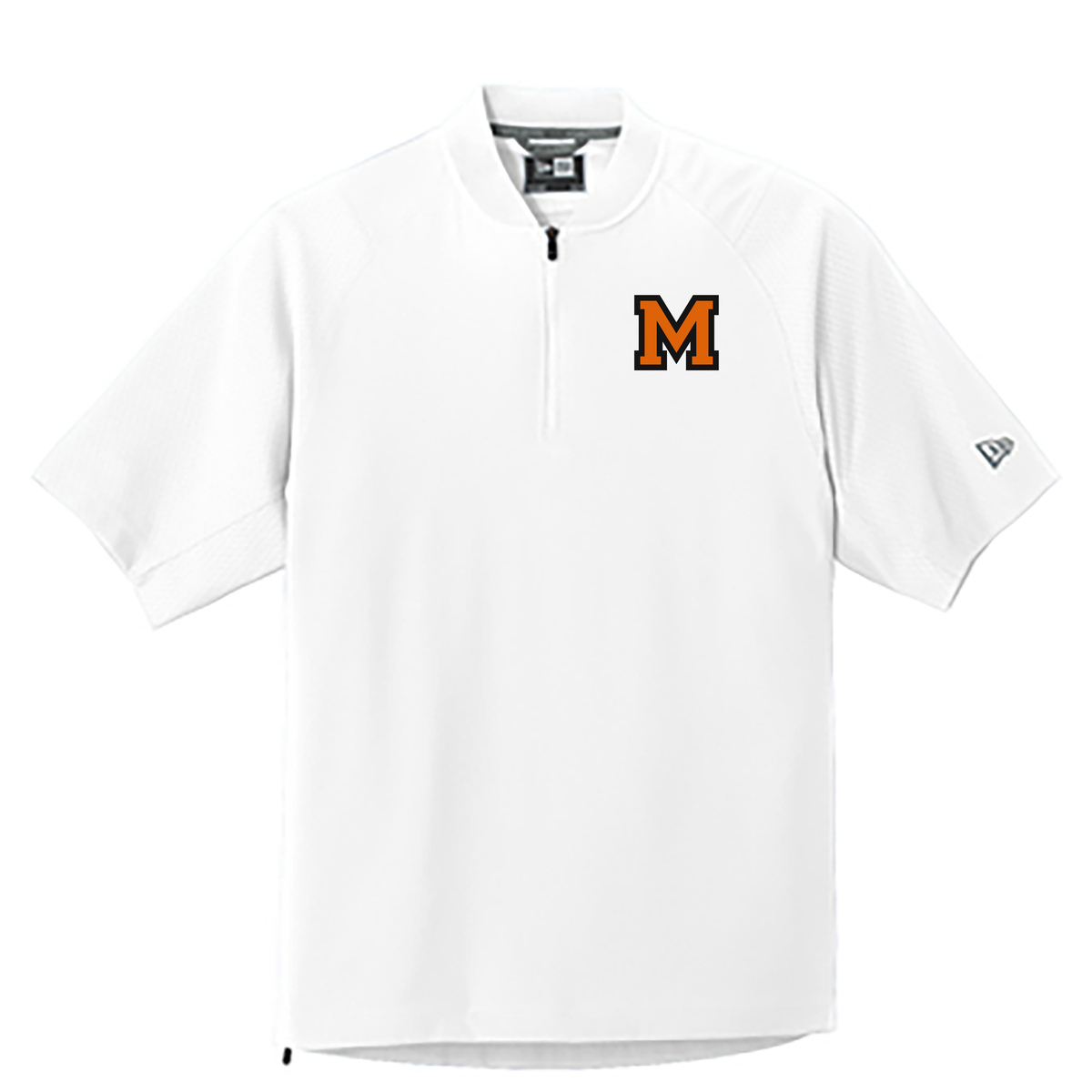 Marlboro HS Baseball New Era Cage Short Sleeve 1/4 Zip