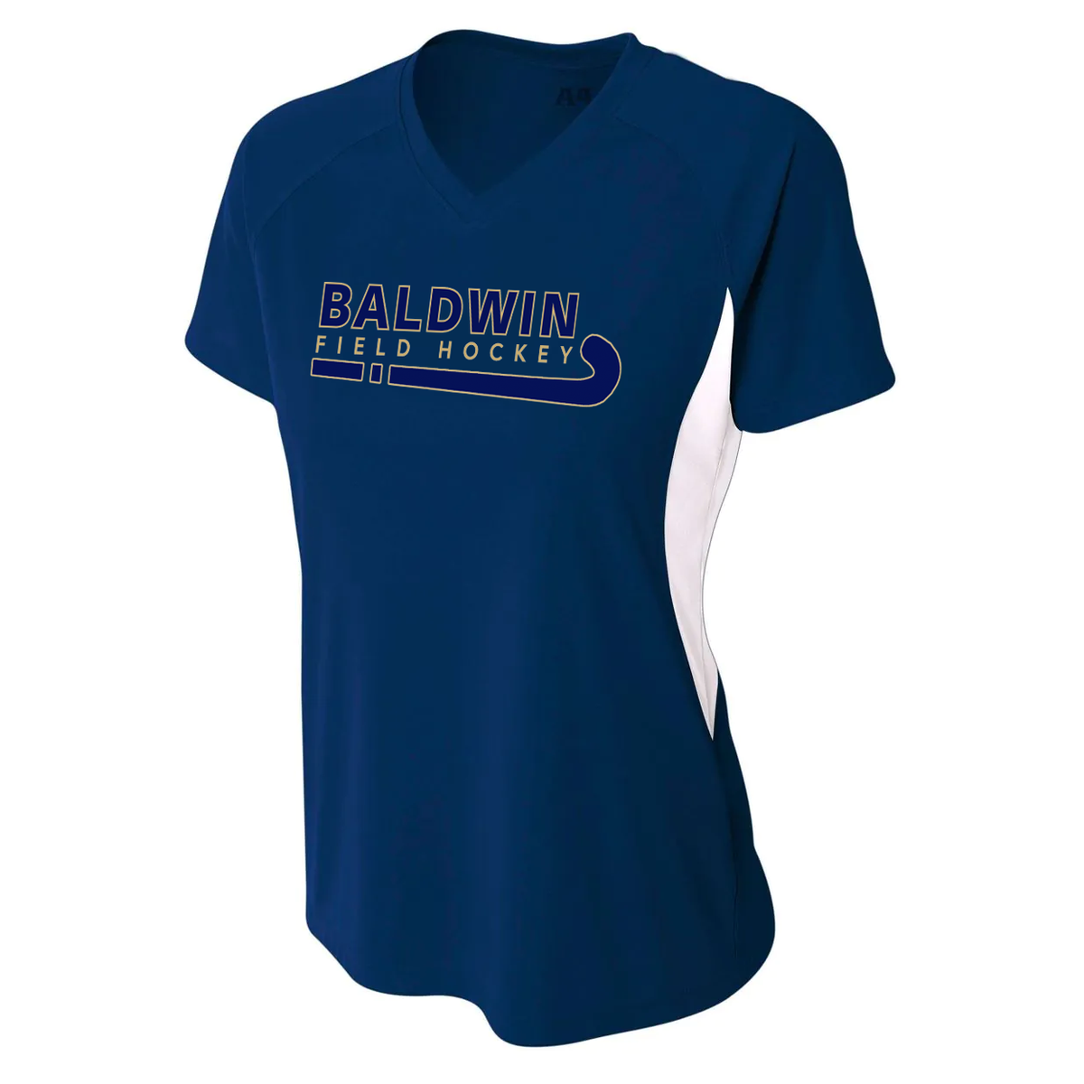 Baldwin Field Hockey Women's Colorblock Performance V-Neck
