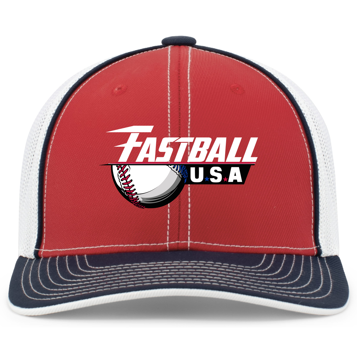 Fastball USA Academy Baseball Flexfit Trucker