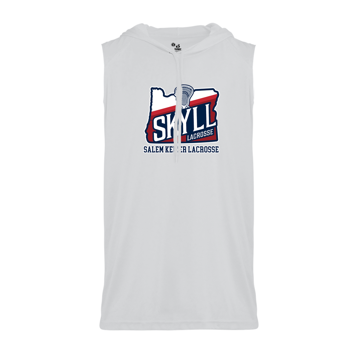 Salem Keizer Youth Lacrosse League Sleeveless Hood Tee