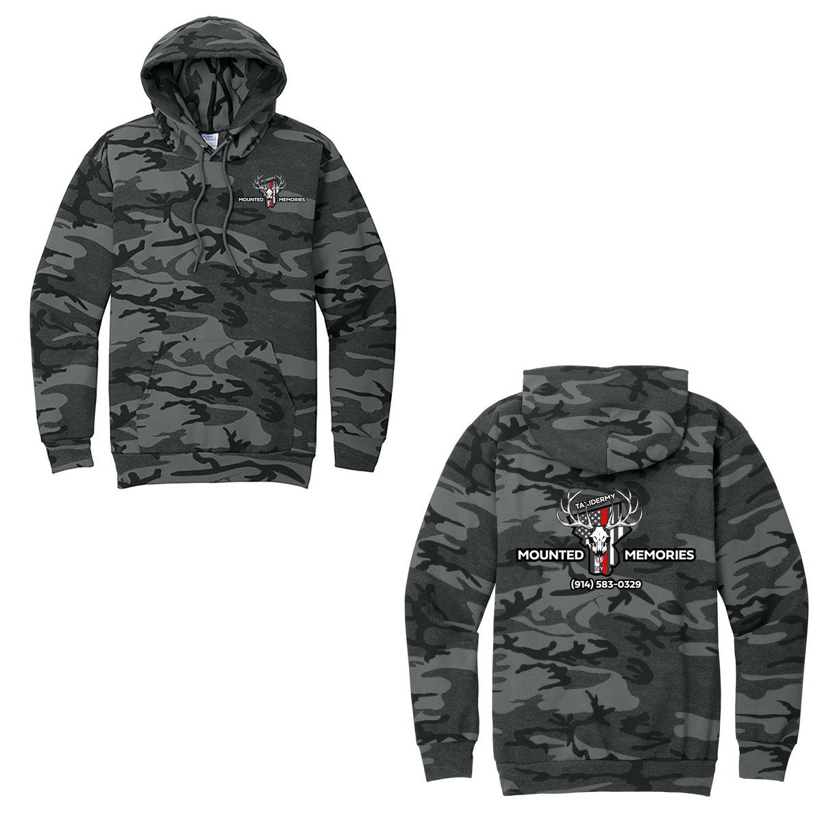 Mounted Memories Camo Hooded Sweatshirt
