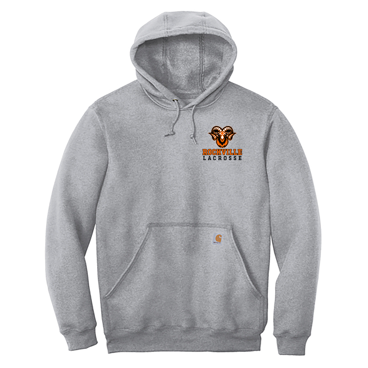 Rockville HS Lacrosse Carhartt Embroidered Midweight Hooded Sweatshirt