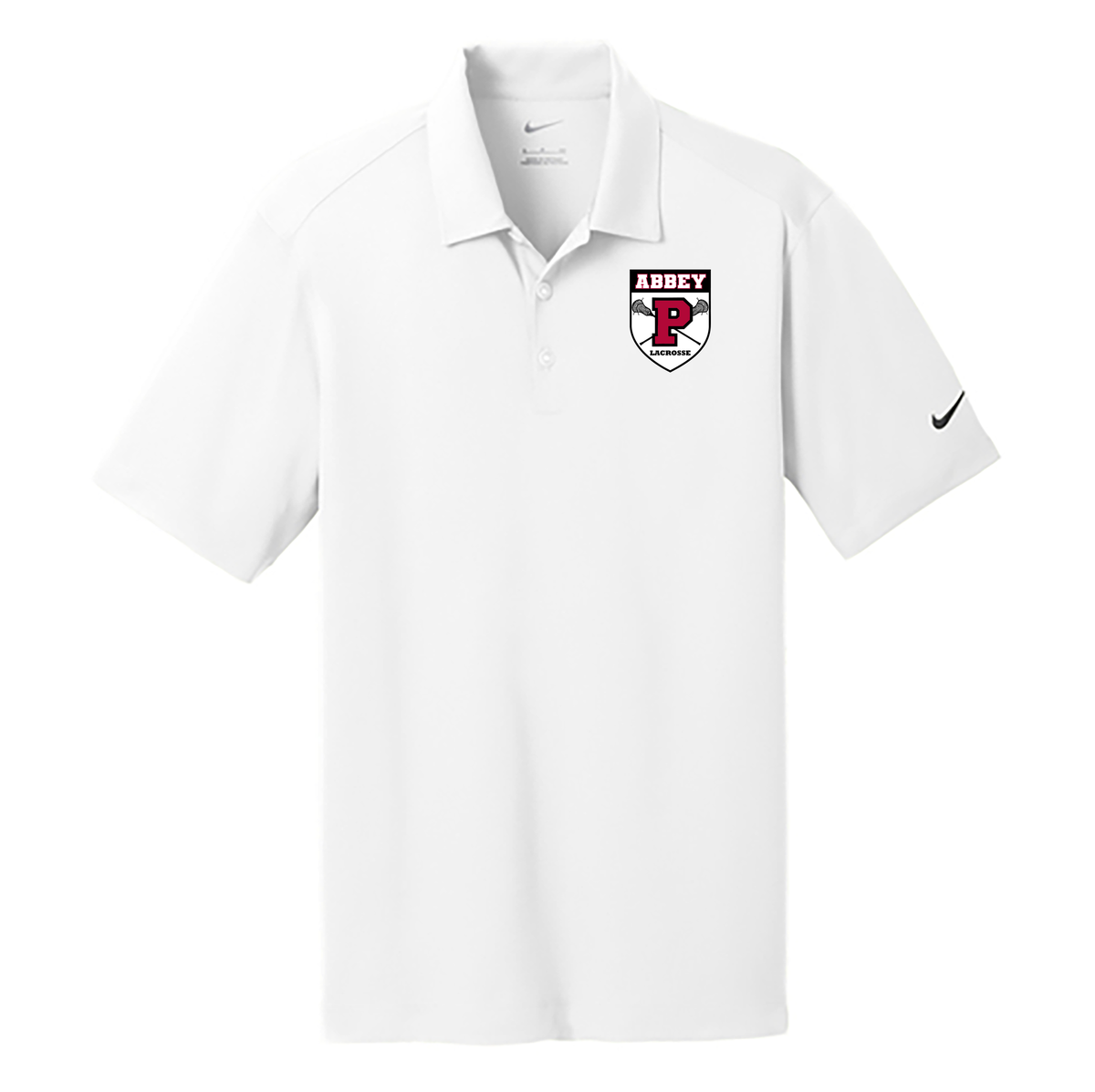 Portsmouth Abbey Lacrosse Nike Vertical Mesh Polo