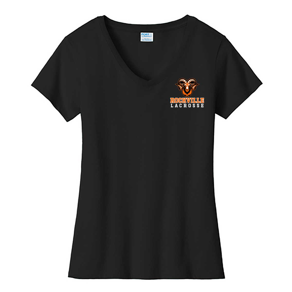 Rockville HS Lacrosse Ladies Fan Favorite V-Neck Tee