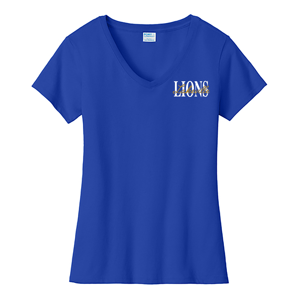 Lakeville Lions Ladies Fan Favorite V-Neck Tee