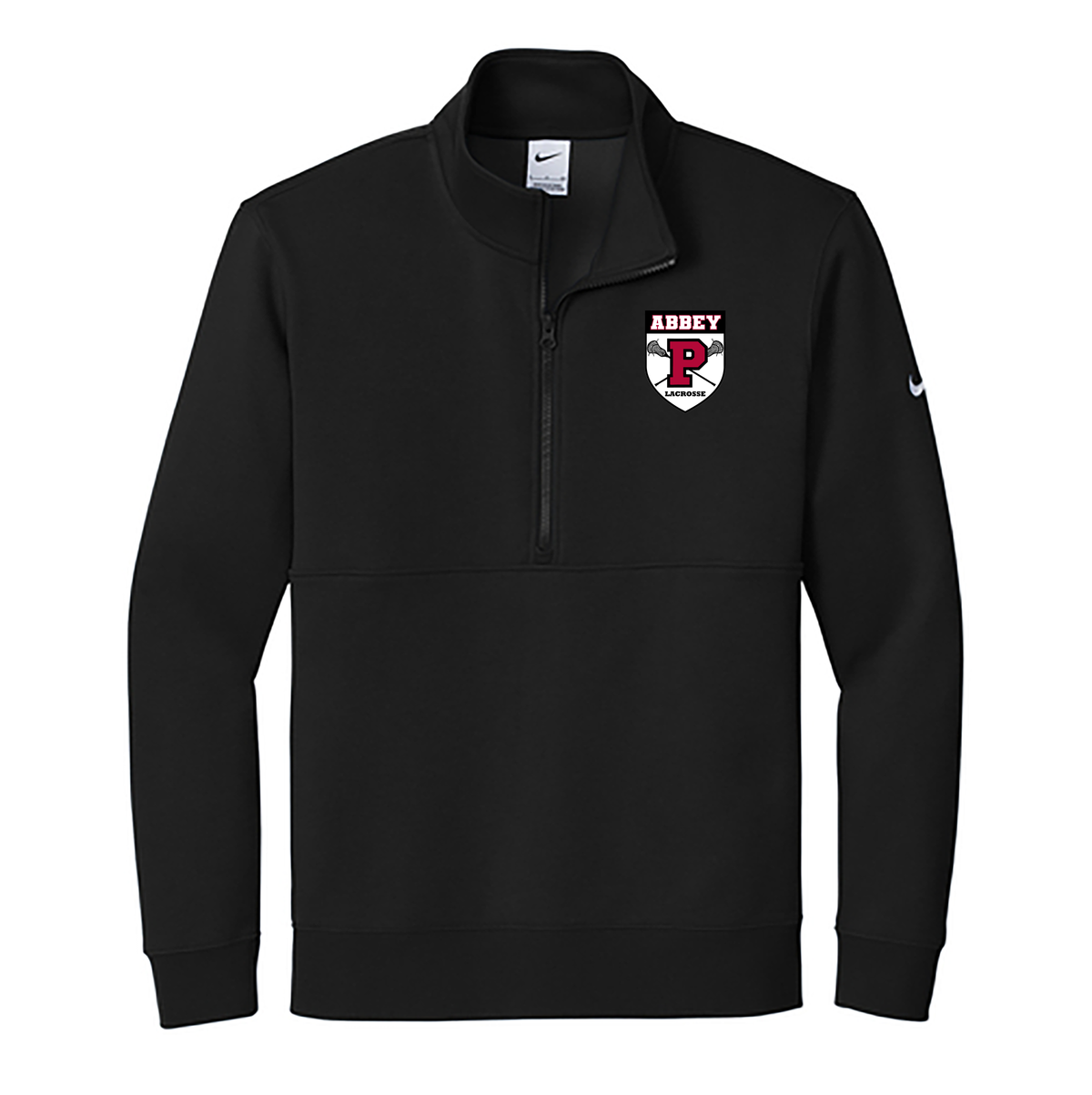 Portsmouth Abbey Lacrosse Nike Club Fleece 1/2-Zip