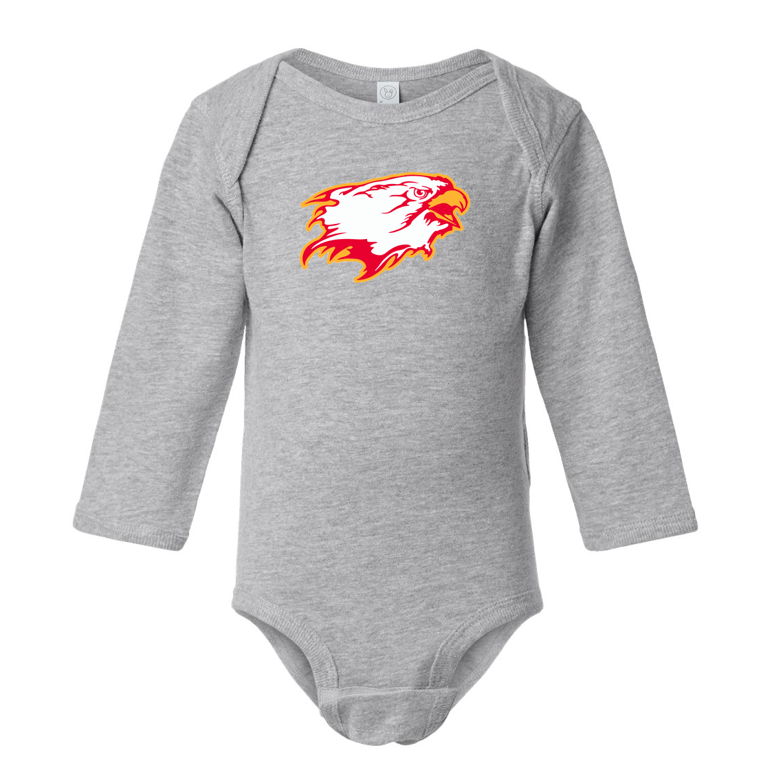 Falcons Lacrosse Club Infant Fine Jersey Long Sleeve Bodysuit
