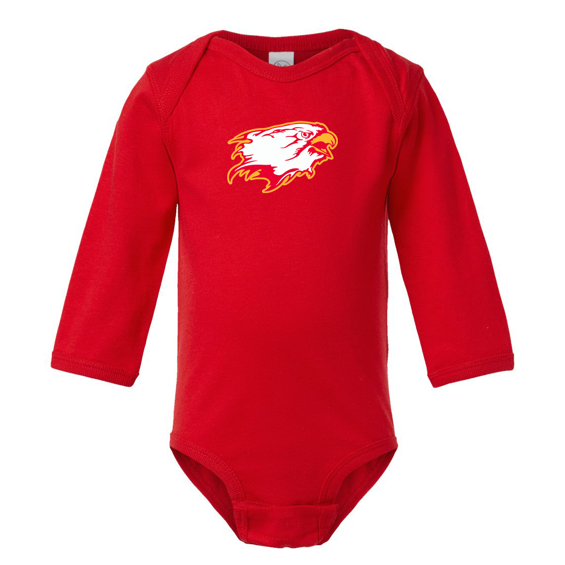Falcons Lacrosse Club Infant Fine Jersey Long Sleeve Bodysuit