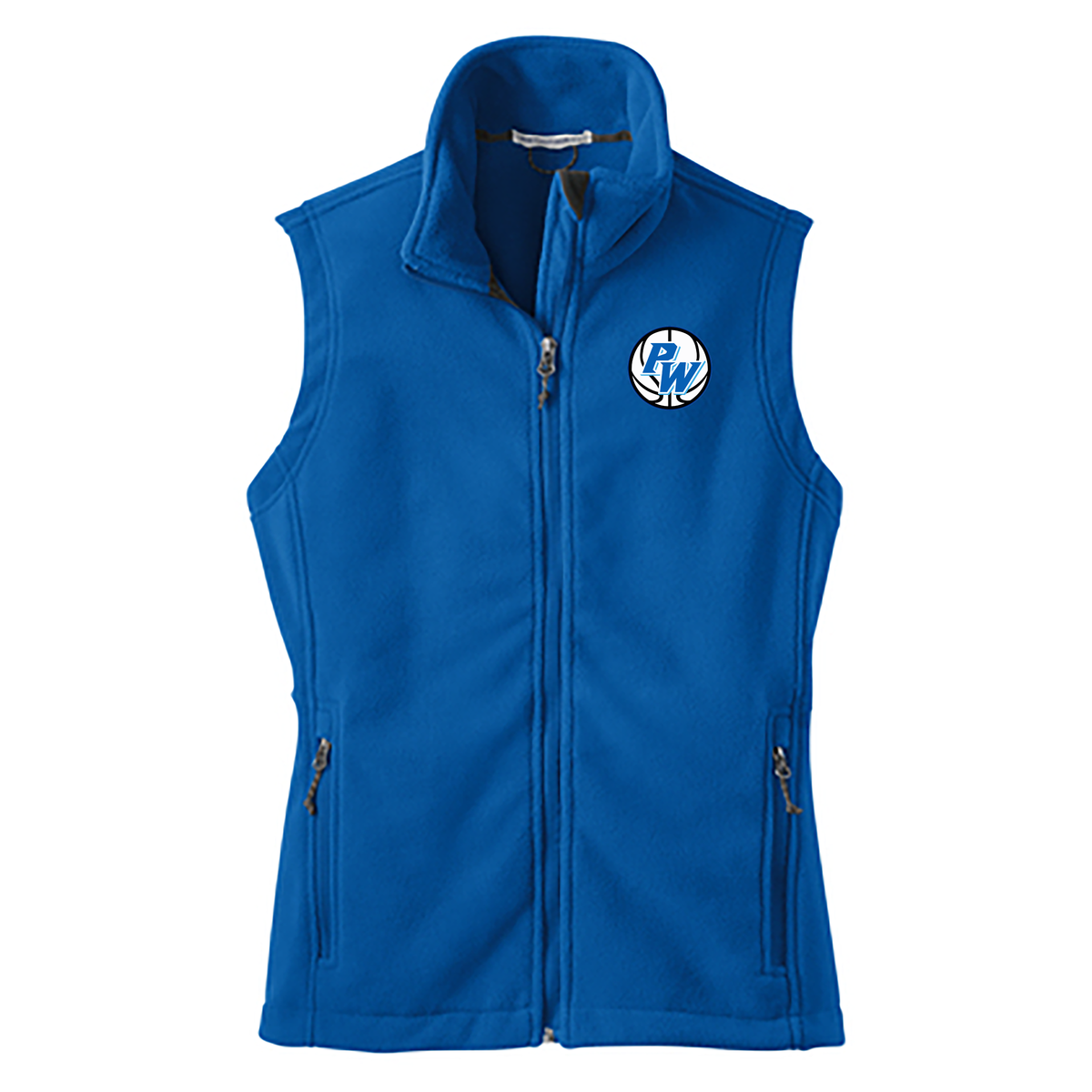 Port Washington Basketball Ladies Fleece Vest