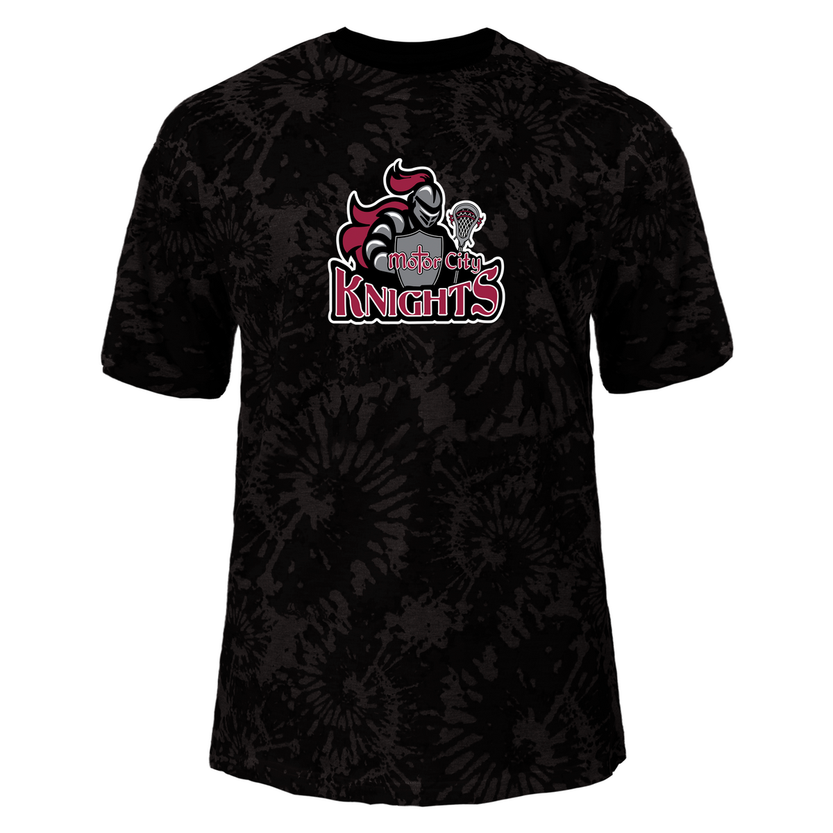 Motor City Knights Lacrosse Tie Dye Blend Tee