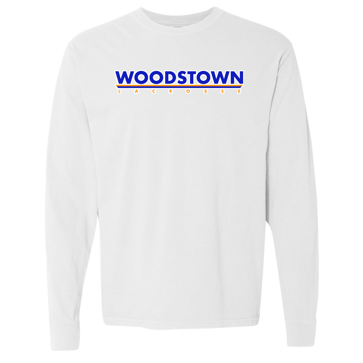 Woodstown HS Boys Lacrosse Garment Dyed Long Sleeve Tee