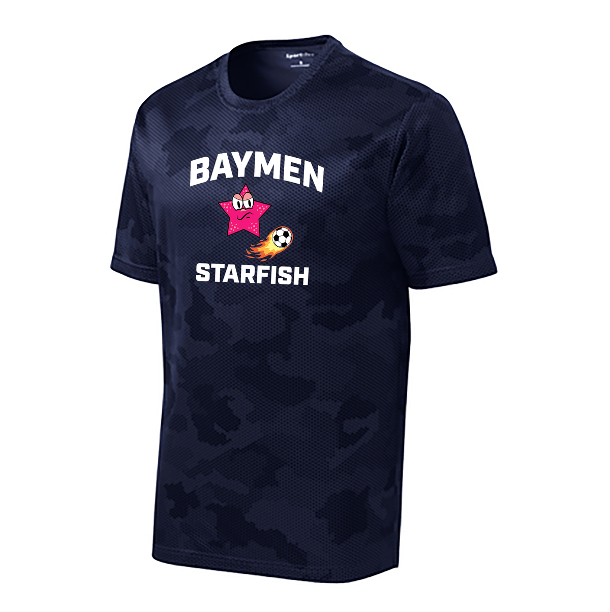 Baymen Starfish U12 CamoHex Tee
