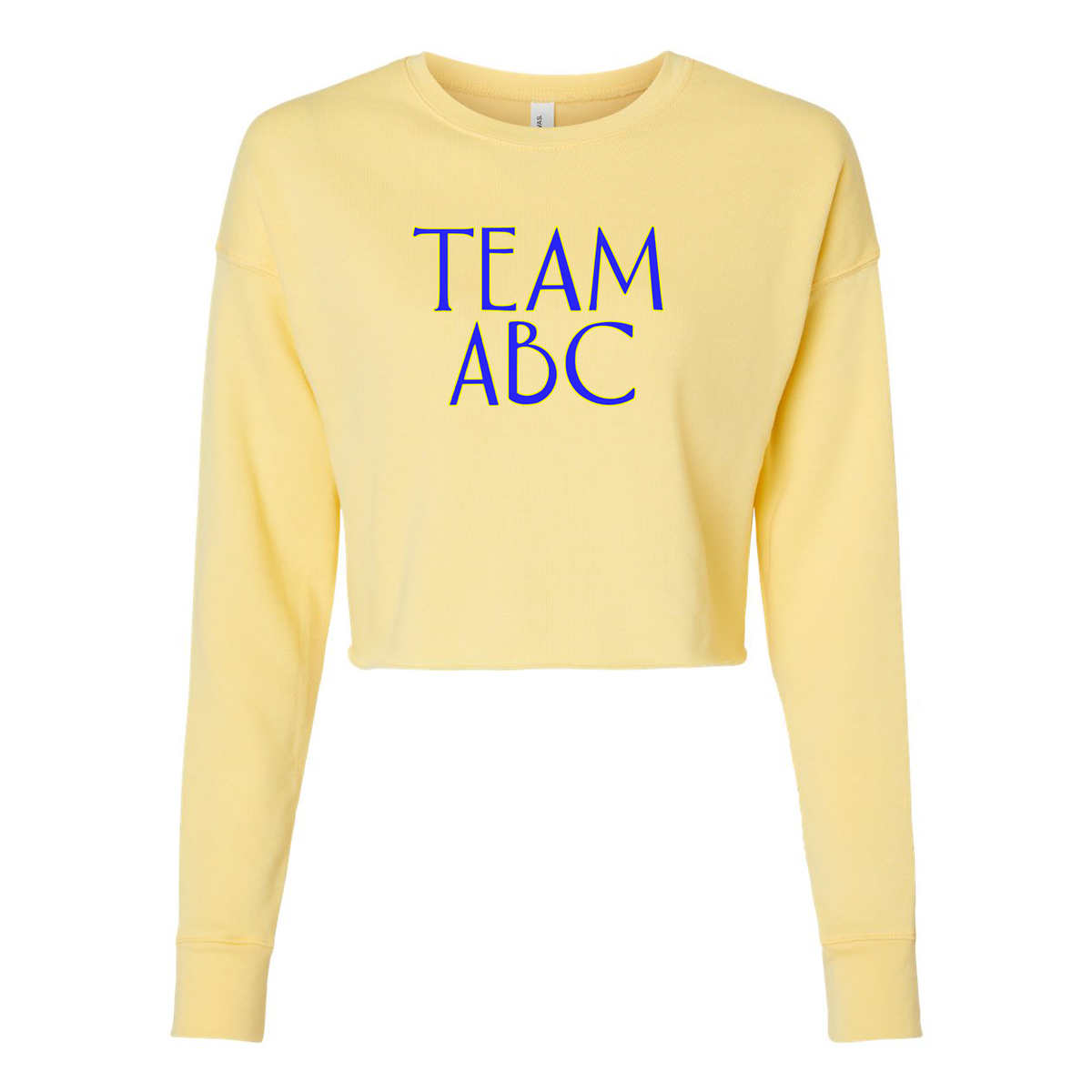 ABC Shoreline Gymnastics Women's Crop Crew Fleece